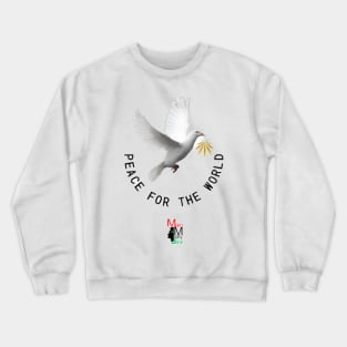 Peace for the World Crewneck Sweatshirt